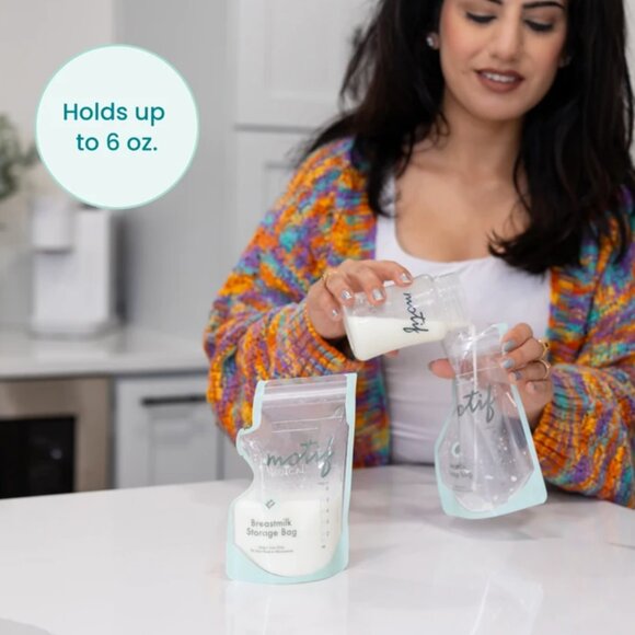 Motif Medical / Lot of x5 - 100 Count 6oz Milk Storage Bags - Picture 6 of 8